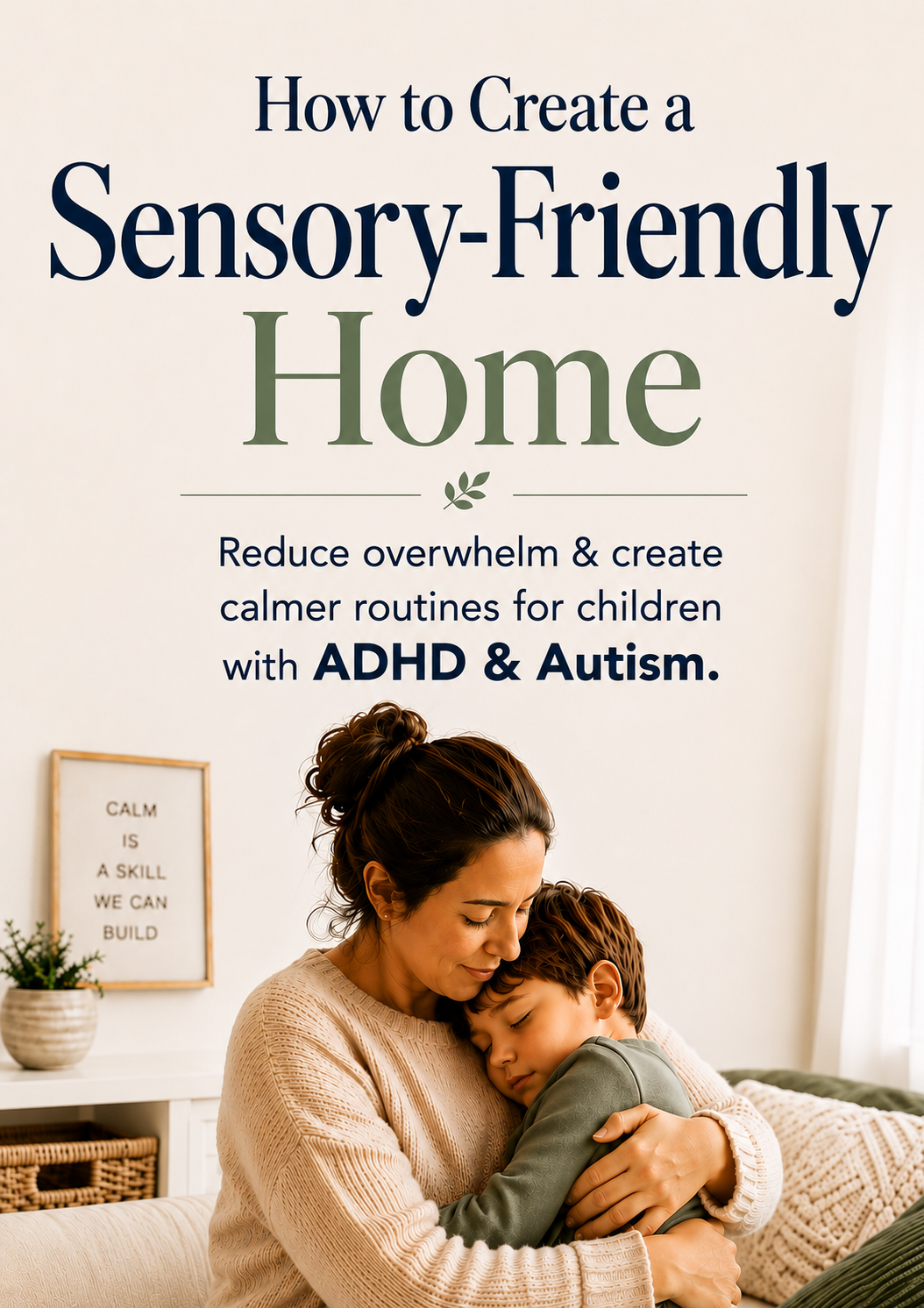 How to Create a Sensory-Friendly Home  Reduce overwhelm & create calmer routines for children with ADHD & Autism